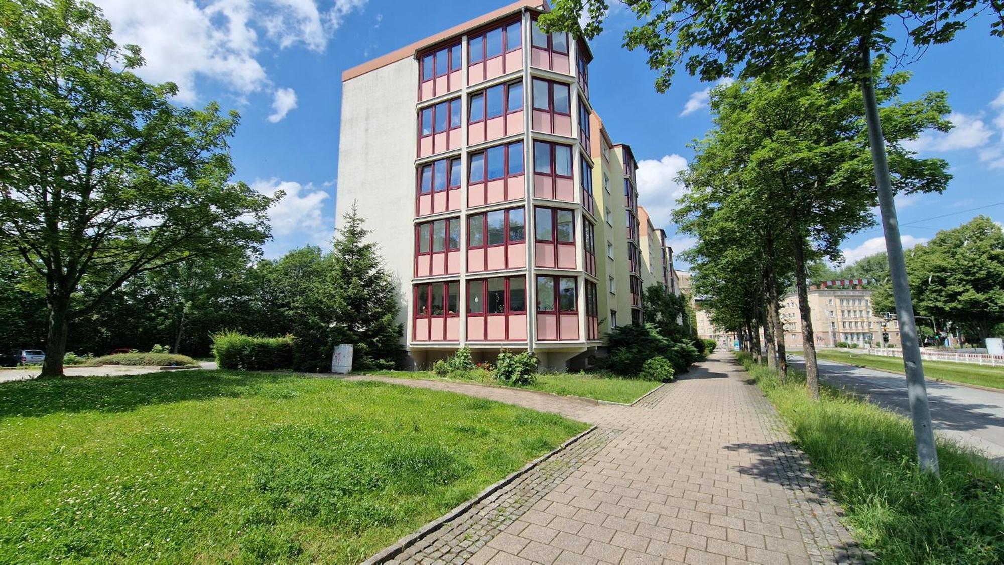 Zentrum Apartment - Oled Tv - Ps4 - Balkon - Parking Chemnitz Extérieur photo
