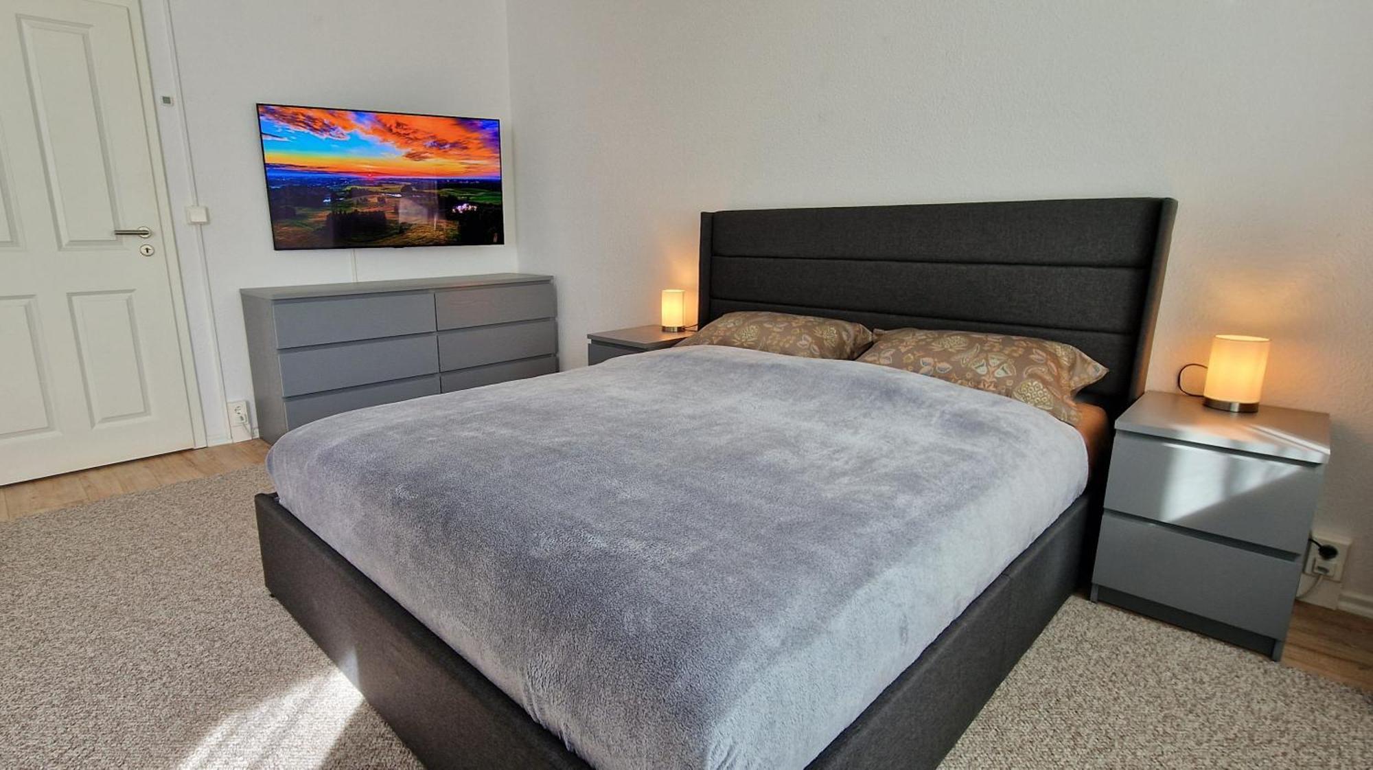 Zentrum Apartment - Oled Tv - Ps4 - Balkon - Parking Chemnitz Extérieur photo